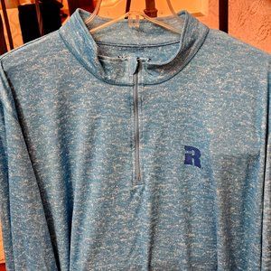 NWT Wrangler Men's 'Riggs Workwear' Lightweight Pullover, Blue, Sz XL